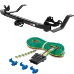 For 1991-1996 Buick Park Avenue Trailer Hitch + Wiring 4 Pin Fits All Models Curt 12049 58044 1-1/4 Tow Receiver