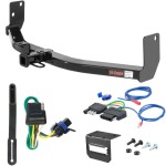 For 2010-2016 Cadillac SRX Trailer Hitch + Wiring 5 Pin Fits w/ factory Tow Package Curt 12070 1-1/4 Tow Receiver