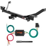 For 1999-2002 Mercury Villager Trailer Hitch + Wiring 4 Pin Fits Van Curt 12102 56175 1-1/4 Tow Receiver