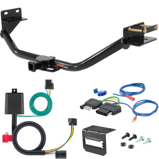 For 2014-2015 Kia Sorento Trailer Hitch + Wiring 5 Pin Fits V6 Models Only Curt 12113 1-1/4 Tow Receiver