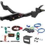 For 2013-2015 Chevy Malibu Trailer Hitch + Wiring 5 Pin Fits US models - excluding LTZ Curt 12115 1-1/4 Tow Receiver