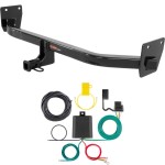 For 2014-2017 Kia Rondo Trailer Hitch + Wiring 4 Pin Fits All Models Curt 12116 59236 1-1/4 Tow Receiver