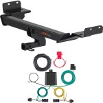 For 2022-2024 Jeep Compass Trailer Hitch + Wiring 4 Pin Fits All Models Curt 12174 56472 1-1/4 Tow Receiver