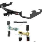 For 2004-2007 Chrysler Town & Country Trailer Hitch + Wiring 4 Pin Except w/ Stow-n-Go & Sport Curt 12362 55537 1-1/4 Tow Receiver