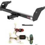 For 1996-2004 Toyota Tacoma Trailer Hitch + Wiring 4 Pin Fits All Models Curt 13013 55379 2 inch Tow Receiver