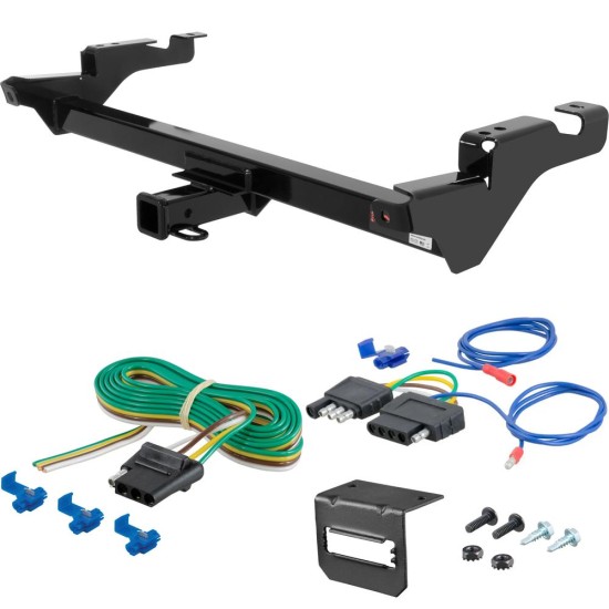 For 1978-1986 Chevy G Series Van Trailer Hitch + Wiring 5 Pin Fits All Models Curt 13016 2 inch Tow Receiver