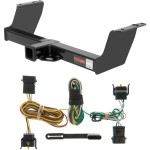 For 2000-2003 Ford Ranger Trailer Hitch + Wiring 4 Pin Fits All Models Curt 13019 55344 2 inch Tow Receiver