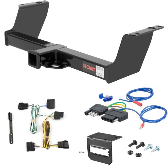 For 2011 Ford Ranger Trailer Hitch + Wiring 5 Pin Fits All Models Curt 13019 2 inch Tow Receiver