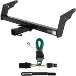 For 1985-1997 Chevy S10 Trailer Hitch + Wiring 4 Pin Fits All Models Curt 13021 55312 2 inch Tow Receiver