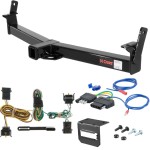 For 2001-2003 Ford Explorer Sport Trailer Hitch + Wiring 5 Pin Except oversized spare tire Curt 13033 2 inch Tow Receiver