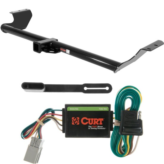 For 1999-2004 Honda Odyssey Trailer Hitch + Wiring 4 Pin Fits All Models Curt 13068 55336 2 inch Tow Receiver