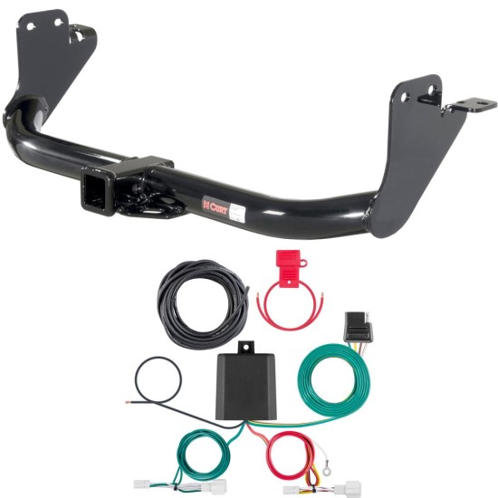 For 2020-2024 Mitsubishi Outlander Sport Trailer Hitch + Wiring 4 Pin Fits All Models Curt 13079 56482 2 inch Tow Receiver