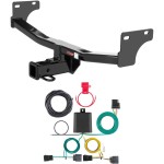 For 2011-2017 Jeep Patriot Trailer Hitch + Wiring 4 Pin Fits All Models Curt 13081 56333 2 inch Tow Receiver