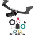 For 2011-2016 Jeep Compass Trailer Hitch + Wiring 4 Pin Fits All Models Curt 13081 56344 2 inch Tow Receiver