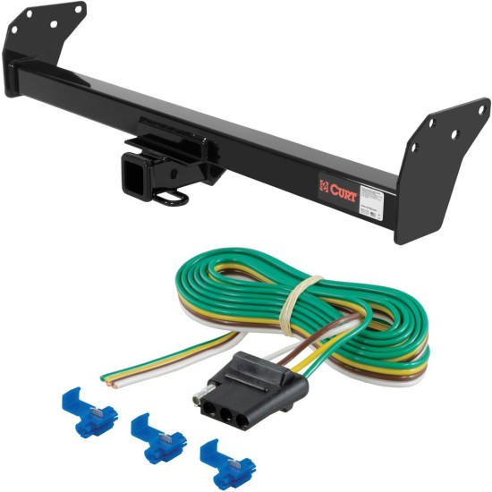 For 1992-1994 GMC Jimmy Trailer Hitch + Wiring 4 Pin Fits All Models Curt 13083 58044 2 inch Tow Receiver