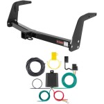 For 1992-1995 Toyota 4Runner Trailer Hitch + Wiring 4 Pin Fits w/ 31.5" or Smaller Tires Curt 13094 59236 2 inch Tow Receiver