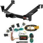 For 1995-2001 Ford Explorer Trailer Hitch + Wiring 4 Pin Except Sport Models Curt 13106 55345 2 inch Tow Receiver