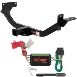 For 2006-2011 Mitsubishi Endeavor Trailer Hitch + Wiring 4 Pin Fits SUV Curt 13113 56039 2 inch Tow Receiver