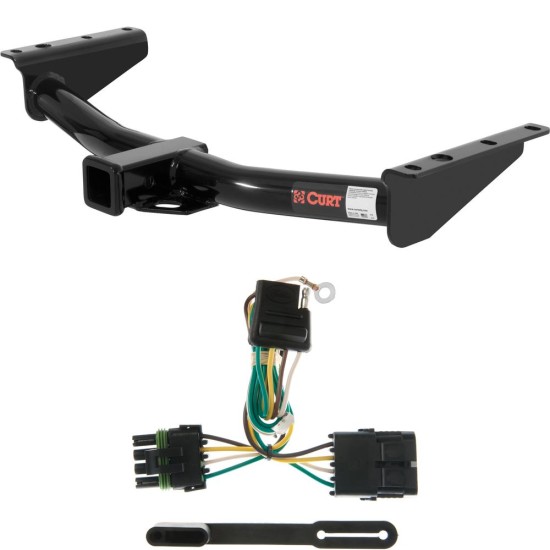 For 1995-1999 Chevy Tahoe Trailer Hitch + Wiring 4 Pin Fits All Models Curt 13121 55319 2 inch Tow Receiver