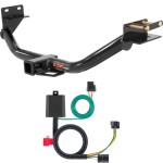 For 2014-2015 Kia Sorento Trailer Hitch + Wiring 4 Pin Fits V6 Models Only Curt 13152 56332 2 inch Tow Receiver