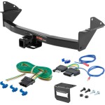 For 2015-2022 Chevy Colorado Trailer Hitch + Wiring 5 Pin Fits All Models Curt 13176 2 inch Tow Receiver