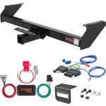 For 2000 Toyota Tundra Trailer Hitch + Wiring 5 Pin Except towable bumper models Curt 13180 2 inch Tow Receiver