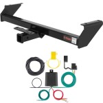 For 2003-2006 Toyota Tundra Trailer Hitch + Wiring 4 Pin Except towable bumper models Curt 13180 59236 2 inch Tow Receiver