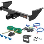 For 2003-2006 Toyota Tundra Trailer Hitch + Wiring 5 Pin Fits w/ Tommy Gate Lift w/ factory 7-Way Curt 13184 2 inch Tow Receiver