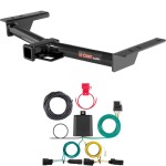 For 2015-2024 Ford Transit 350 Trailer Hitch + Wiring 4 Pin Fits Dually Except Cab & Chassis & the Cutaway Curt 13193 56327 2 inch Tow Receiver