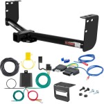 For 2015-2017 Toyota Tundra Trailer Hitch + Wiring 5 Pin Except factory receiver Curt 13198 2 inch Tow Receiver