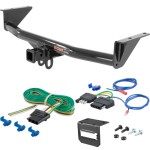 For 2015-2022 Chevy Colorado Trailer Hitch + Wiring 5 Pin Fits All Models Curt 13203 2 inch Tow Receiver