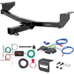 For 2008-2013 Nissan Rogue Trailer Hitch + Wiring 5 Pin Except Krom Curt 13204 2 inch Tow Receiver