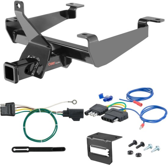 For 2015-2018 Land Rover Range Rover Sport Trailer Hitch + Wiring 5 Pin Fits All Models Curt 13243 2 inch Tow Receiver