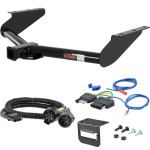 For 2008-2012 Jeep Liberty Trailer Hitch + Wiring 5 Pin Fits Models w/ Existing USCAR 7-way Curt 13245 2 inch Tow Receiver