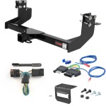 For 2003-2006 Dodge Sprinter 2500 Trailer Hitch + Wiring 5 Pin Fits 158" Wheel Base Dual or Single Rear Wheels w/ Tow Prep PKG Curt 13250 2 inch Tow Receiver