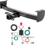 For 2016-2023 Toyota Tacoma Trailer Hitch + Wiring 4 Pin Fits All Models Curt 13264 56349 2 inch Tow Receiver