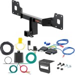 For 2017-2025 Jaguar F-Pace Trailer Hitch + Wiring 5 Pin Fits All Models Curt 13291 2 inch Tow Receiver