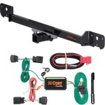 For 2014-2024 Ram ProMaster 2500 Trailer Hitch + Wiring 4 Pin Fits All Models Curt 13295 56209 2 inch Tow Receiver