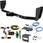 For 2004-2006 Dodge Durango Trailer Hitch + Wiring 5 Pin Fits All Models Curt 13297 2 inch Tow Receiver