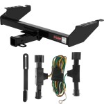 For 1992-1993 Ford Bronco Trailer Hitch + Wiring 4 Pin Fits All Models Curt 13310 55350 2 inch Tow Receiver