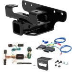 For 2002 Dodge Ram 1500 Trailer Hitch + Wiring 5 Pin Fits All Models Curt 13326 2 inch Tow Receiver