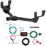 For 2018-2021 Lexus NX300 Trailer Hitch + Wiring 4 Pin Fits All Models Curt 13337 56268 2 inch Tow Receiver