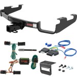 For 1996-2000 Chrysler Town & Country Trailer Hitch + Wiring 5 Pin Except Stow 'n Go or Sport Curt 13362 2 inch Tow Receiver