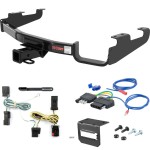 For 2004-2007 Dodge Grand Caravan Trailer Hitch + Wiring 5 Pin Except Stow 'n Go or Sport Curt 13362 2 inch Tow Receiver