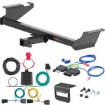 For 2008-2010 Chrysler Town & Country Trailer Hitch + Wiring 5 Pin Fits All Models Curt 13364 2 inch Tow Receiver