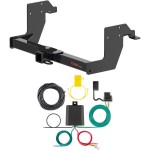 For 2014-2022 Mercedes Sprinter 2500 Trailer Hitch + Wiring 4 Pin Fits w/o Factory Step Bumper Curt 13388 59236 2 inch Tow Receiver