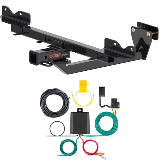 For 2012-2015 Mercedes ML350 Trailer Hitch + Wiring 4 Pin Except Diesel Curt 13411 59236 2 inch Tow Receiver