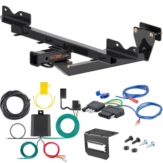 For 2012-2015 Mercedes ML350 Trailer Hitch + Wiring 5 Pin Except Diesel Curt 13411 2 inch Tow Receiver