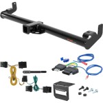 For 1997 Jeep Wrangler Trailer Hitch + Wiring 5 Pin Fits All Models Curt 13430 2 inch Tow Receiver