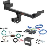 For 2015-2018 Ford Edge Trailer Hitch + Wiring 5 Pin Fits SE & SEL Curt 13452 2 inch Tow Receiver